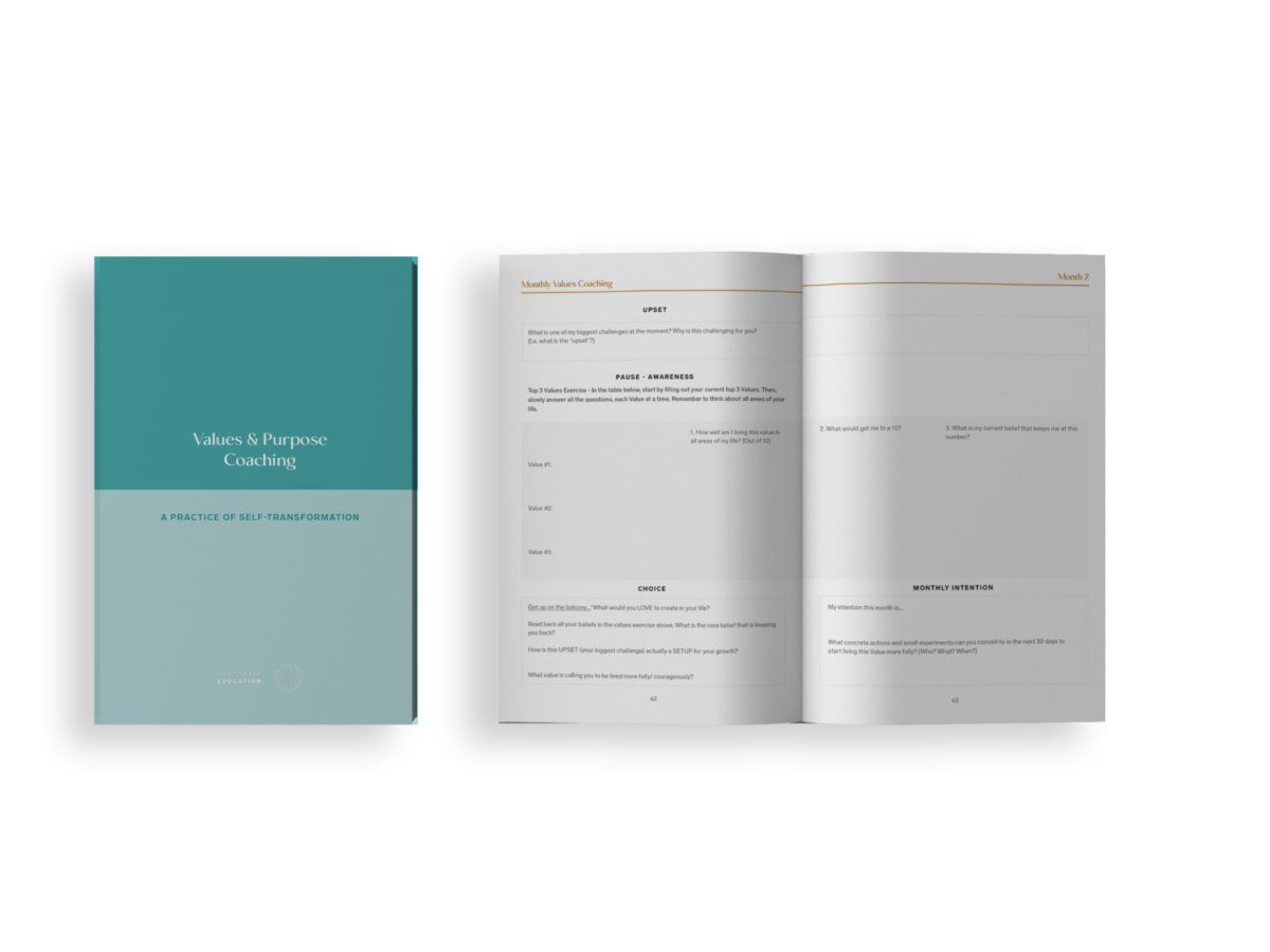 Coaching Resource: Values and Purpose Coaching Journal